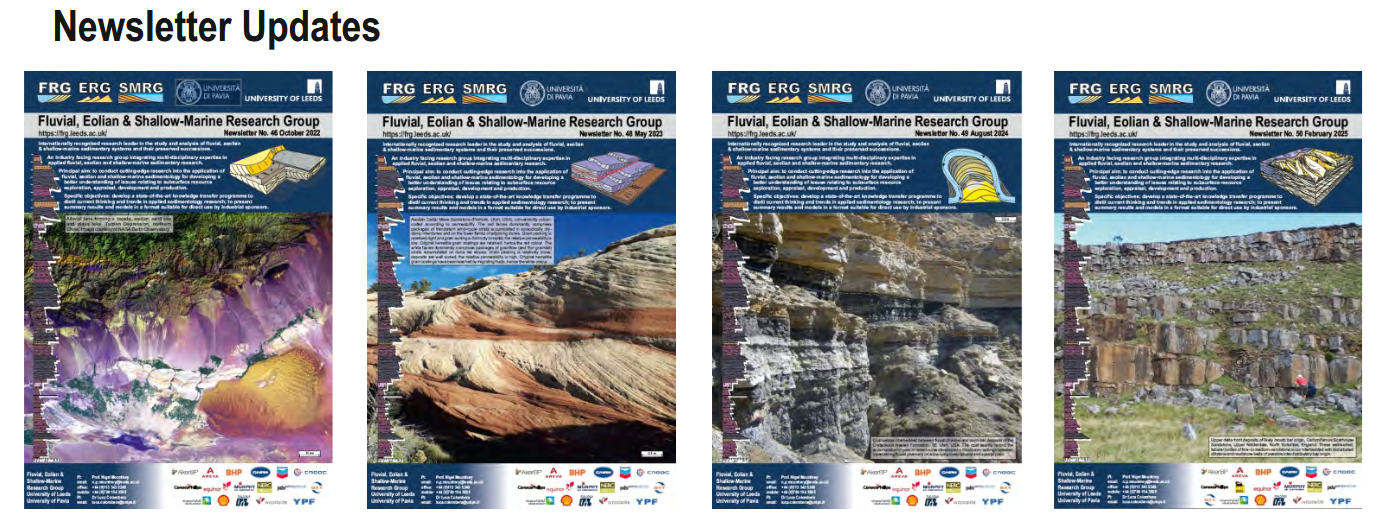 FRG-ERG-SMRG newsletters
